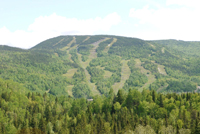 Mont-Edouard vue l'ete
